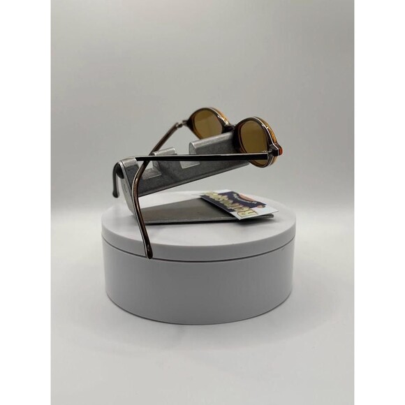 Vintage Y2K Sunglasses | NOS | Non Prescription | Brown Monochrome | 2000s - Picture 9 of 10